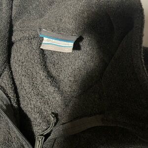 Columbia Gray Zip Up Sweater